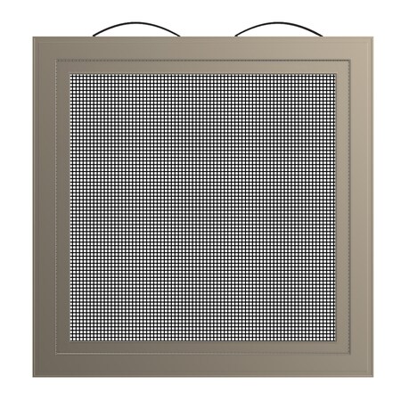 Ritescreen 33.25 in W x 33.938 in H Single hung Window Screen, SH1, UltraVue Mesh, Almond SH1-A29-MSUV-L00-H33.938-W33.25